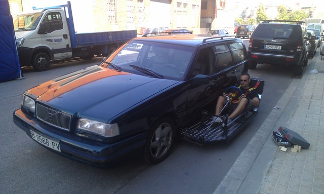 fx efectos especiales tyreaction barcelona españa jordi nebot conducción desde fuera exterior coche 2