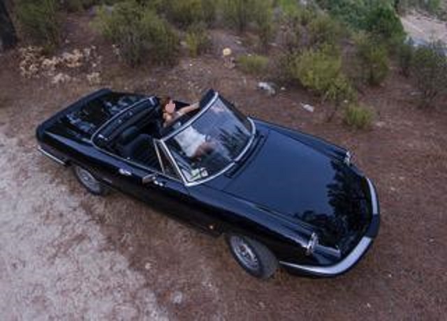 pm014 alquiler alfa romeo spider descapotable italiano cabrio negro vehículos de escena madrid tyreaction alt
