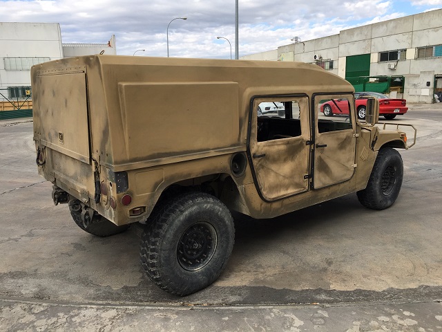 pm014 alquiler vehículo blindado americano hummer h1 militar humbee películas belicas español madrid tyreaction arena tras